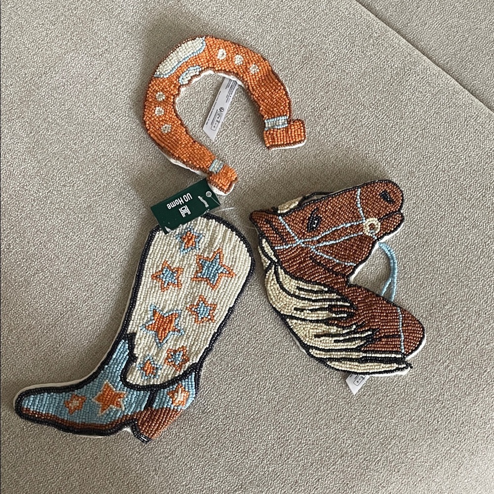 UO Western Icon Beaded Wall Hanging Set - Picture 3 of 5